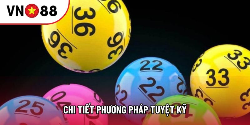 Chi tiết phương pháp tuyệt kỹ Chi tiết phương pháp tuyệt kỹ