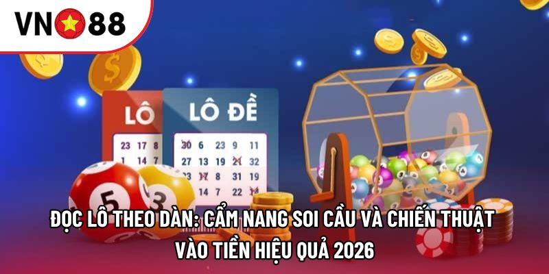 Đọc lô theo dàn: Cẩm nang soi cầu và chiến thuật vào tiền hiệu quả 2026
